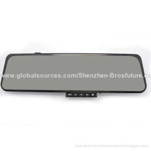 Car Rear-view Mirror/DVR, 1,080P, Supports Bluetooth, GPS (Optional)